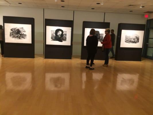 Kara Walker prints at HCC's Gallery