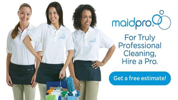 Free estimates! No contracts! Call 630.246.7451 or Click: http://www.maidpro.com/roselle-il/estimate/