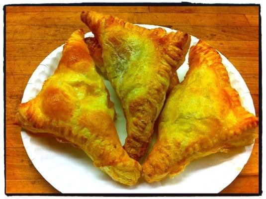 Turnovers (apple, apricot, cherry, strawberry)