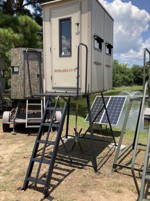 Muddy Tower deer blind