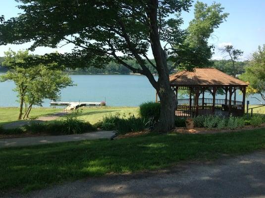 Gazebo and dock