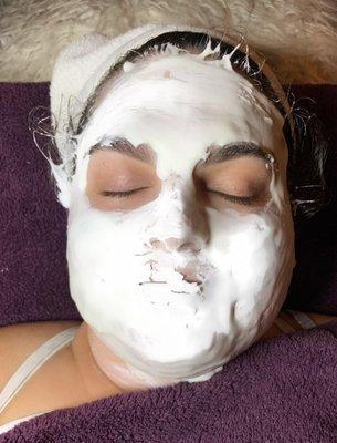 Molding collagen mask