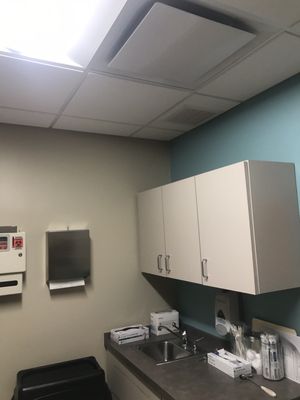 The exam room.