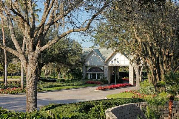 Twin Eagles gatehouse