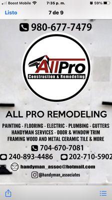 Allpro Construction & Remodeling