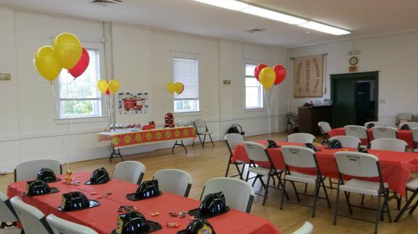 Birthday Party Set-Up