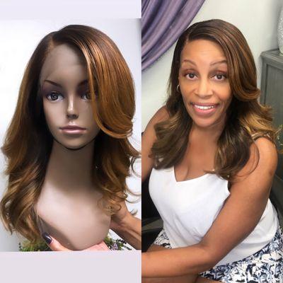 Custom Gluless Wig & Install