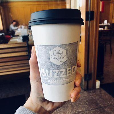 My delicious coffee from Buzzed Coffee Truck ♥♥♥