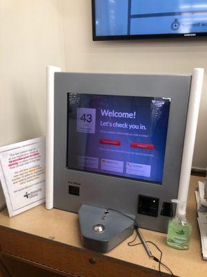 Registration Kiosk for CVS Minute Clinic