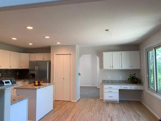 kitchen remodel.