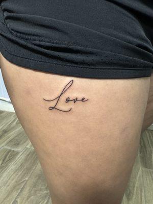 Love tattoo