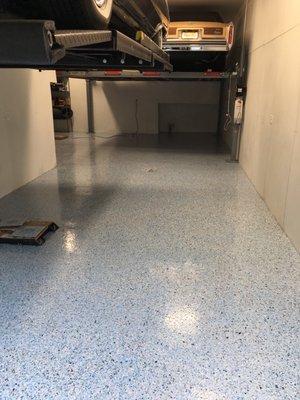 Sky Blue Epoxy Seamless Epoxy Floor