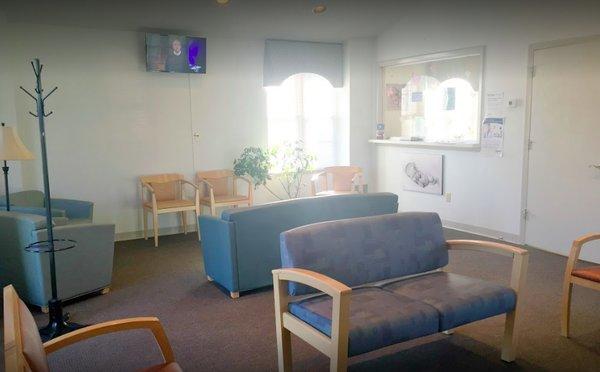 Our comfortable and welcoming waiting room.