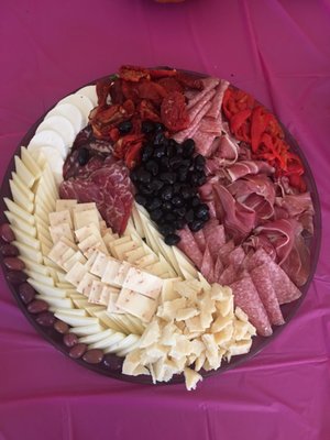 Italian meats and cheeses