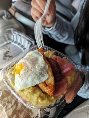 Small Dominican Breakfast