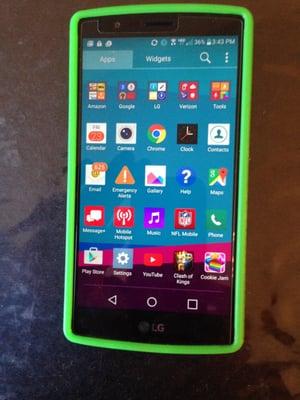 LG with Case Protective Shell