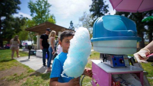 Cotton candy catering in Eugene and Springfield Oregon.