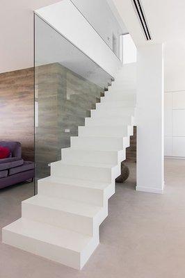 B-G Betty Glass Free Estimate 512-994-6682. glass stairs (1/2) tempered.