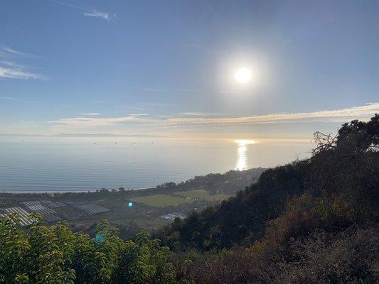 Stunning views atop Toro Canyon Ridge