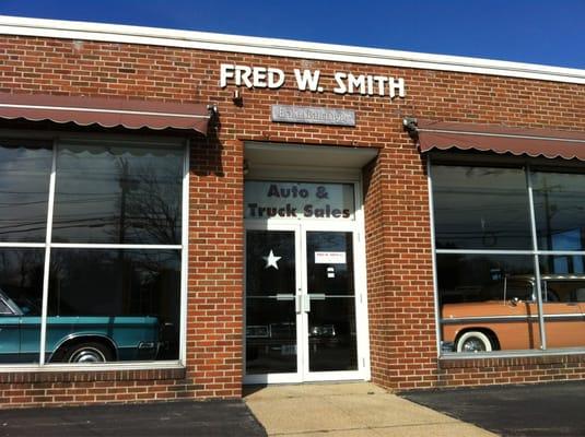 Fred W. Smith Antique Car Dealer