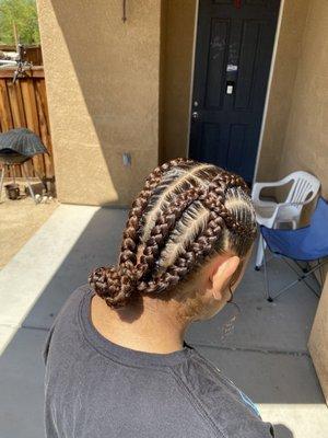 Victorville stitch braids