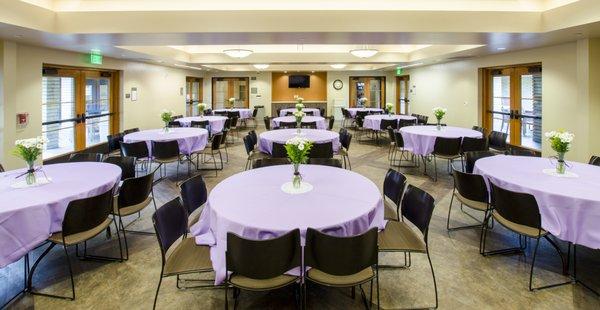 The Ontiveros Room - can be rented for an event.