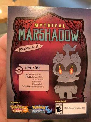 Marshadow. It's a thing. That's in another thing.