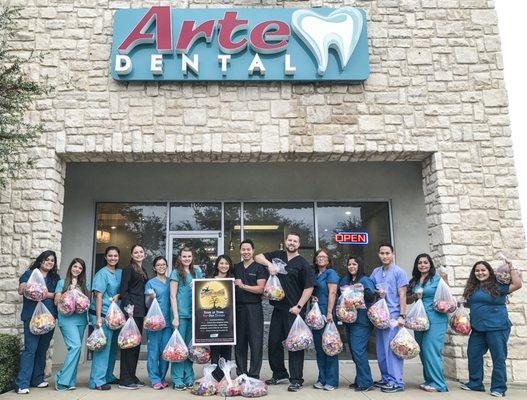 Hundreds of pounds of candy donated to Operation Gratitude.