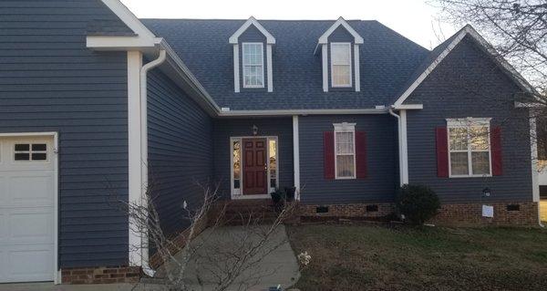 Installation of Siding, Roofing, Windows, and Fascia