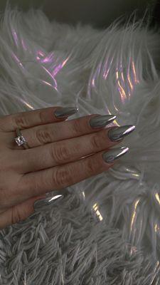 Chrome nails !