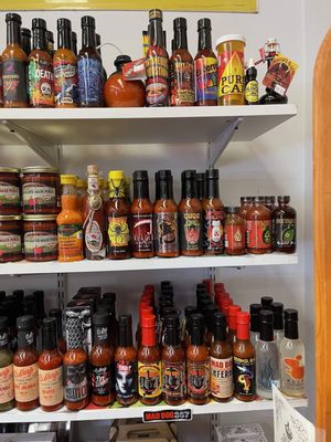 Extreme hot sauces