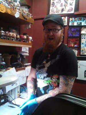 Ian, the greatest tattooist!