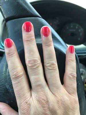 Gel Polish manicure