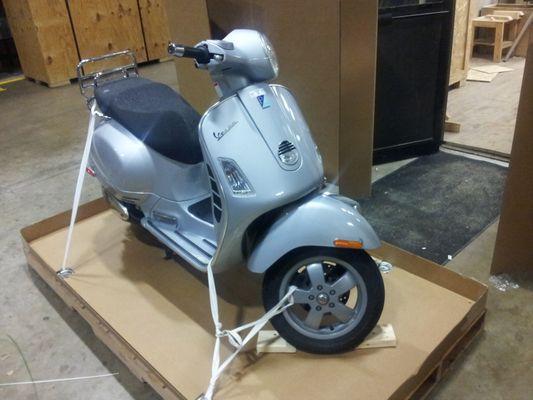 Shipping a scooter the right way