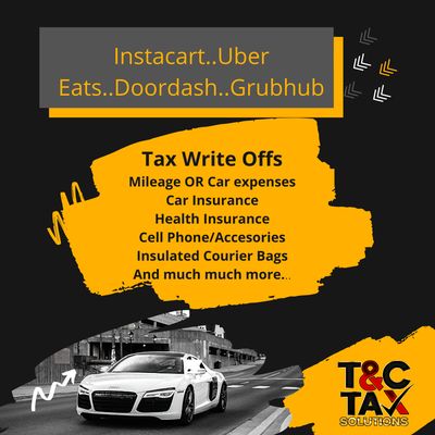 If you are a rideshare driver, don't leave money on the table. Get all of your deductions and credits. Book now to discuss how we can help!