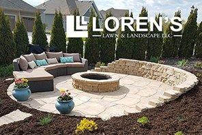 Paver patios, retaining walls and fire pits