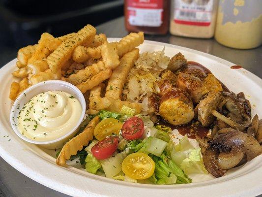 Original Currywurst Platter