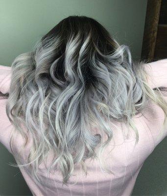 Smokey Silver created with Guy Tang #mydentity color!