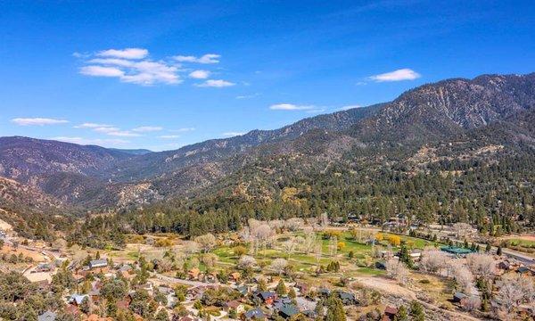 Aerial View of Pine Mountain Club