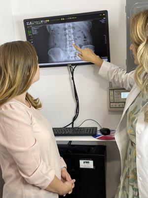 Digital x-ray examinations