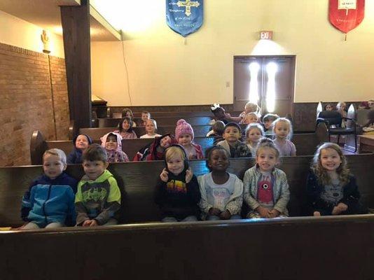 Children's Chapel on Wednesdays