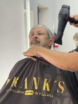 Beard straightening