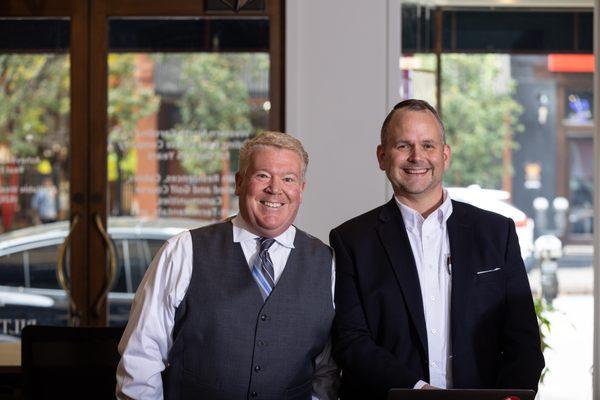 Scott Mills & William Coin, Team Leaders and Real Estate Agents specializing in downtown sales and new developments.