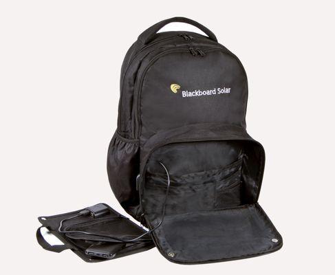 Solar Powered Backpack made by Blackboard Solar Co.