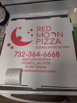 Pizza was folded in the box not happy they didn't use the proper size box