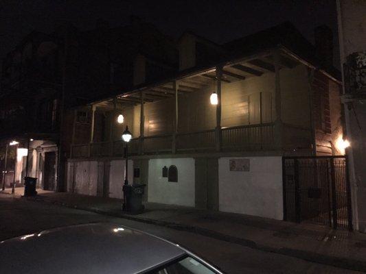 Haunted building (old home of Dephine LaLaurie)