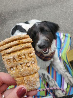 homemade treats featuring their spent grains!