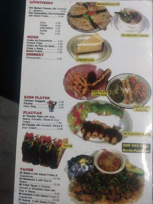 THE EXTENSIVE MENU