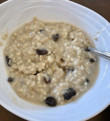 Oatmeal. Yum.