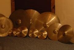 Alta Vista Recording Studio cymbals in Austin Texas